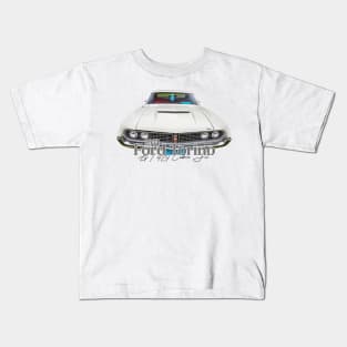 1971 Ford Torino Gt 429  Cobra Jet Kids T-Shirt